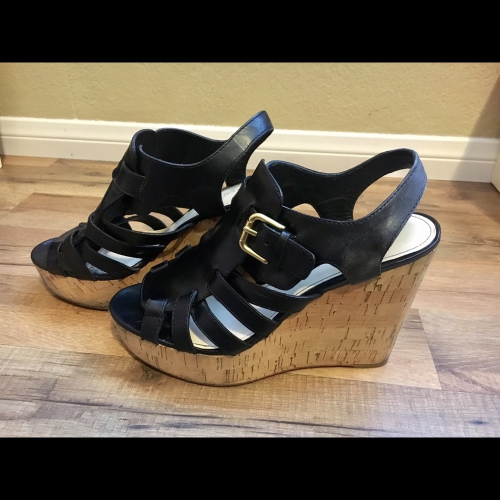 Coach Wedges Sz 10